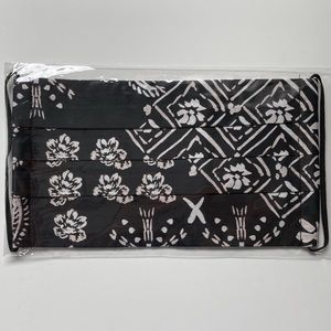 johnny was black and white cotton face mask 3/$25